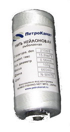 Нить 0,80 мм-210 d/12 (93,5т*3) 100 г, цвет белый, (320 м) тест 14 кг ; Цена 195 рублей Нить 0,80 мм-210 d/12 (93,5т*3) 100 г, цвет белый, (320 м) тест 14 кг