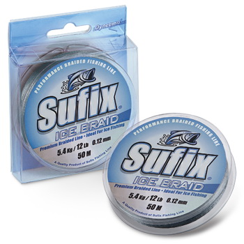   Sufix Ice Braid Steel Gray 50  