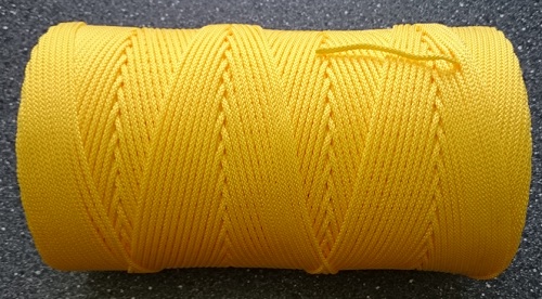 Шнур BraidLine-Стандартный 3,1 мм 500 метров, желтый на бабине ; Цена 2805 рублей Шнур BraidLine-Стандартный 3,1 мм 500 метров, желтый на бабине